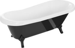 Mexen Retro 170x75 cm fekete/fehér/fekete (53251707575-70)