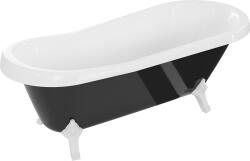 Mexen Retro 170x75 cm fekete/fehér/fehér (53251707575-20)