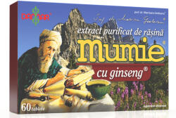 Damar General Trading Mumie cu Ginseng tablete 60 comprimate