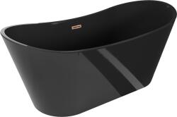 Mexen Montana 170x80 cm fekete/rozé arany (52011708070-60)