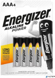 Energizer Elem, AAA mikro, 4 db, ENERGIZER "Alkaline Power (E300132607/E300132603) - alter