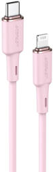 ACEFAST C2-01 MFI USB Type C - Lightning kábel 1, 2m 30W 3A rózsaszín