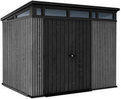 Keter Signature PENT 9x7 műanyag kerti ház velencei szürke (LZ259820)