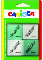 CARIOCA Szögletes radír szett két színnel 4db-os - Carioca