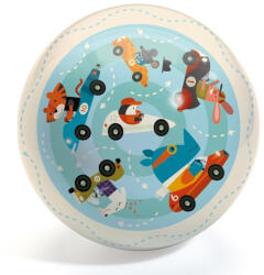 DJECO Közlekedés - Gumilabda 22 cm - Traffic ball Djeco - DJ00162