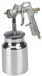 Einhell 4132900 festékszóró pisztoly kompresszorhoz, 1liter, fém (FESTÉKSZÓRÓ PISZTOLY, ALSÓ FÉM TARTÁLLYA)