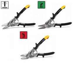 TOUGHBUILT Aviation - lemezvágó olló készlet (TB-H4S3-60) - hardtools