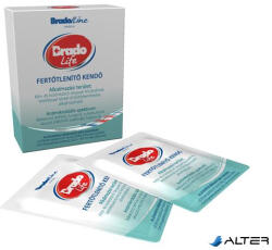 Bradoline Fertőtlenítő kendő, 5 db, BRADOLIFE (20794) - alter
