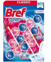 Bref Power Aktiv Flower 3 x 50 g WC-tartó (N011208)
