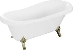 Mexen Retro 150x73 cm alb/auriu (53251507300-50)