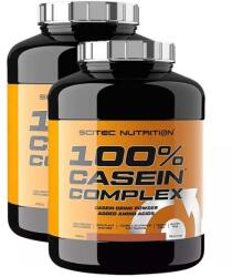 Scitec Nutrition 100% Casein Complex - Micellar Casein Based Casein Complex - 2x2350 G (HG)