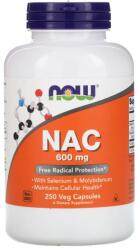 NOW Now Nac 600 mg - With Selenium & Molybdenum - 250 Kapszula
