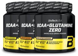 BioTechUSA BCAA+Glutamine Zero - BCAA+Glutamin Italpor - 3x480 G