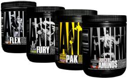 Universal Nutrition Animal "Pro Bodybuilder" Stack - Pak + Flex + Fury + Juiced Aminos