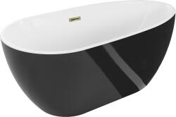Mexen Eos 170x75 cm negru/alb/auriu (52471707575-50)