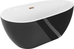 Mexen Eos 170x75 cm negru/alb/aur roz (52471707575-60)
