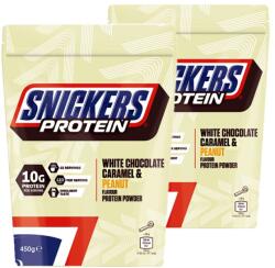 Mars Snickers HiProtein Powder - White Chocolate - Fehérjepor - 2x875 G, Fehér Csokoládé