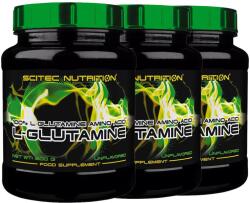 Scitec Nutrition L-Glutamine - 100% L-Glutamine Amino Acid - 3x600 G