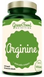 GreenFood Nutrition Nutrition Arginine 1000 mg - L-Arginin Aminosavat Tartalmazó Étrendkiegészítő - 120 Kapszula
