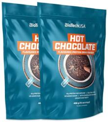 BioTechUSA Hot Chocolate - Fehérje Tartalmú Forrócsoki Italpor - 2x450 G
