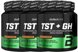BioTechUSA TST + GH - Tesztoszteron Fokozó Italpor - 3x300 G