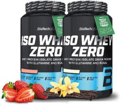 BioTechUSA ISO Whey Zero - Prémium Fehérje - 2x908 G