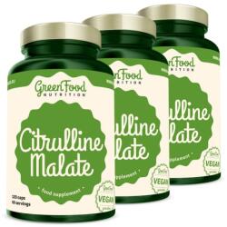 GreenFood Nutrition Nutrition Citrulline Malate - Citrullin-Malát Étrendkiegészítő - 3x120 Kapszula