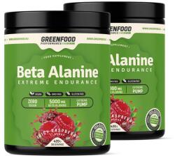 GreenFood Nutrition Performance Beta Alanine Extreme Endurance - Béta-Alanin Tartalmú Állóképesség Fokozó Italpor - 2x420 G