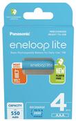 Panasonic BK-4LCCE/4BE AAA/mikro 550mAh akkumulátor 4db (BK-4LCCE/4CP)