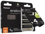 Panasonic eneloop pro BK-3HCDEC4BE AA elem, 4db + akkubox (BK-3HCDE/4CP+CASE)