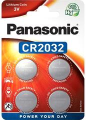 Panasonic CR2032 3V lítium gombelem, 4db (CR-2032EL/4B) (CR-2032EL/4B)