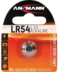 ANSMANN LR54 / LR1130 / AG10 1, 5V alkáli gombelem (5015313) - euronics