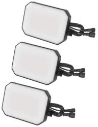 EMOS GoSmart 3 darabos, 14 W, RGBIC dimmelhető, WiFi kültéri LED reflektor, kezdő készlet (ZIW184R) - bestbyte