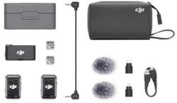 DJI Mic 2 (2 TX + 1 RX + Charging Case) - bemutatódarab (CP.RN.00000324.01)