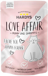  Hardys LOVE AFFAIR 24x100g Hardys LOVE AFFAIR Csirke & garnélarák nedves macskatáp
