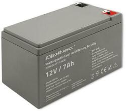 Qoltec 53076 AGM battery | 12V | 7Ah | max. 105A | Security (53076)
