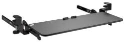 Maclean Under-Desk Keyboard Holder, Adjustable, 5kg max, 67x24cm, MC-462