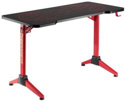 Maclean RGB Led NanoRS Gaming Desk, Black, Large, 100kg max, Height 760mm, RS163 (RS163)