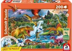 Schmidt Spiele 200 db-os puzzle - Fascinating Prehistoric Giants (56535) (56535)