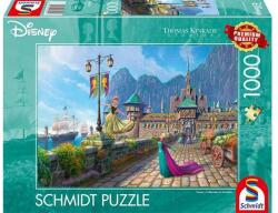 Schmidt Spiele 1000 db-os puzzle - Disney - Frozen - Celebration in Arendelle, Thomas Kinkade (58042) (58042)