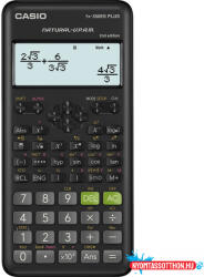 Casio Számológép tudományos 252 funkcióss Casio FX 350ES Plus 2 fekete (FX350ESPLUS2)