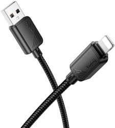 hoco. kábel USB A - Lightning 2, 4A X113 1 m fekete