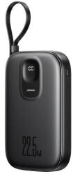 JOYROOM Baterie Externa Joyroom JR-PBF17, 10000mAh, 22.5W, QC + PD, 1 x USB-A - 2 x USB-C, Neagra - evomag