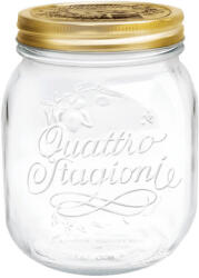 Quattro Stagioni befőttes üveg, csavaros tetővel - 700 ml