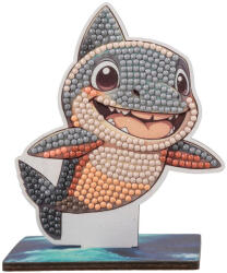 Craft Buddy Crystal Art Gyémántszemes kirakó - Bébi cápi