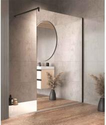 Kolpa San Paravan Walk-In Kolpasan, Calypso 100 cm, sticla 8 mm, efect oglindă, negru mat (661250)
