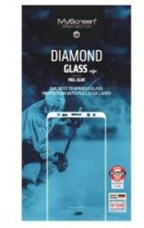 MyScreen Diamond Glass Edge Apple iPhone 16 Pro képernyővédő üveg (2.5D, full glue, 0.33mm, 9H) fekete (MD9227TG DEFG BLACK)