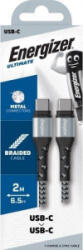 Energizer USB-C kábel 2m ezüst (C541CKSL) (C541CKSL)