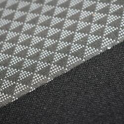  Esernyő üléshuzat Készlet Nissan Qashqai-hoz 2017- (olvasztható üléspad) L Alakú Fejtámlával