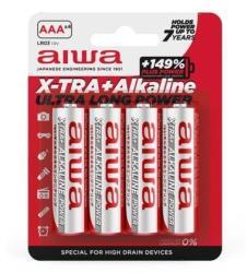 Aiwa elem készlet 1, 5 V LR03, AAA 4db (13110) (13110)